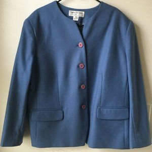 Rena Rowan for Saville Fully Lined Wool Blazer 18W